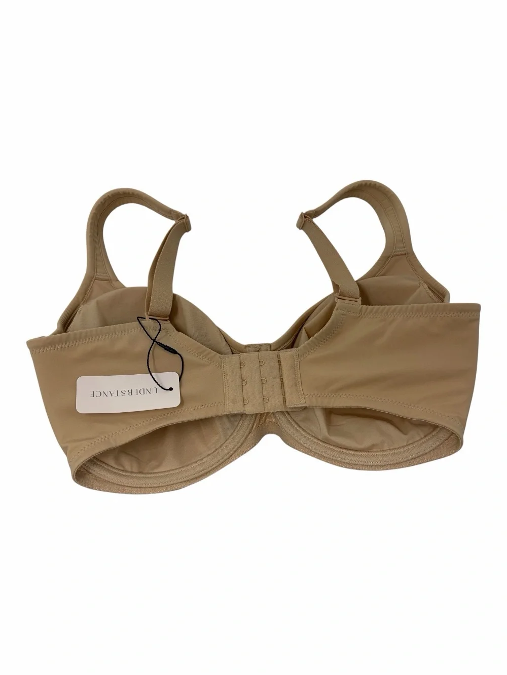Understance 32G Symmetry Flexwire Bra Lightly Padded Demi Champagne Beige NWT